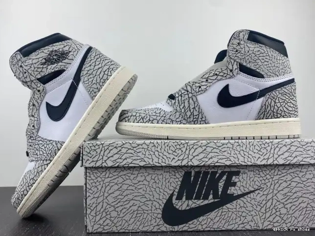Cheap Jordan Air High White 1 OG DZ5485-052 Cement 0422